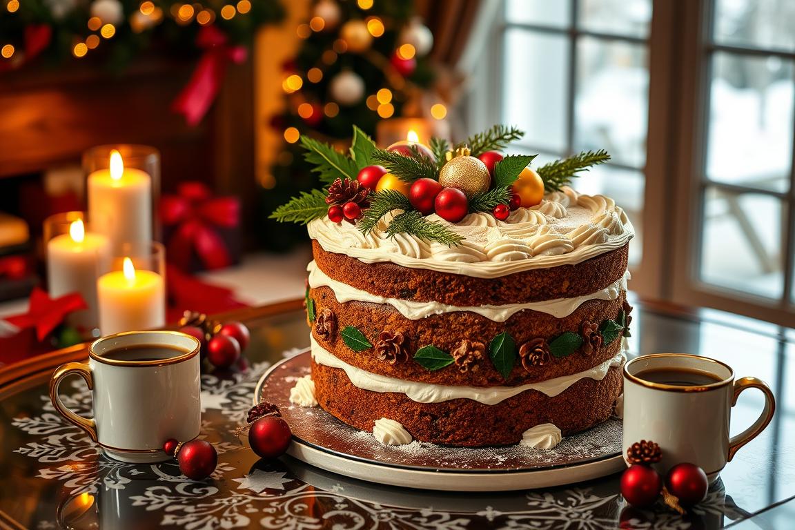 Christmas cake: sweet temptations for the coffee table