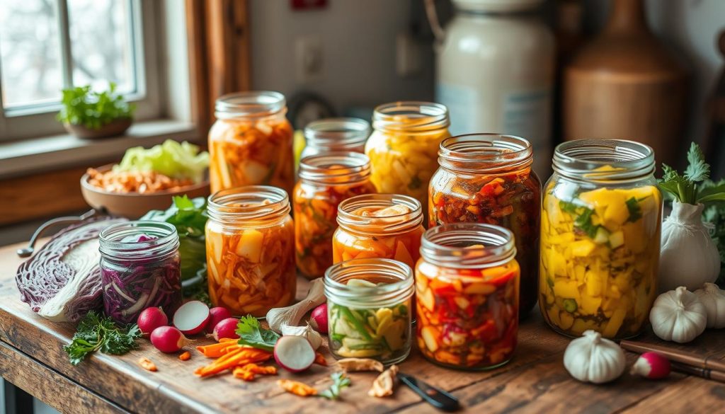 fermented vegetables