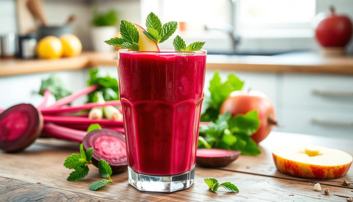 Beetroot Smoothie with Apple