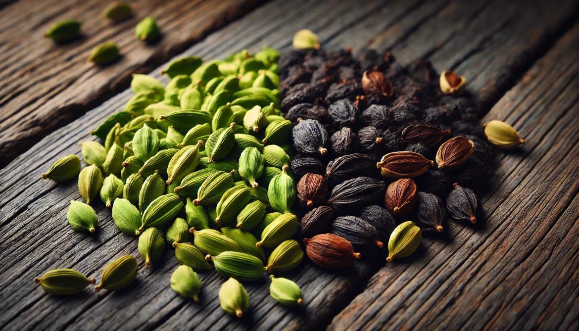 Black Cardamom vs. Green Cardamom: Key Differences