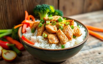 Asian Ginger Chicken Bowl