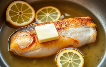 Butter Lemon Sauce for Fish