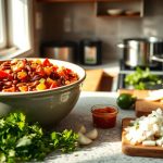 Chili sin Carne for Freezing