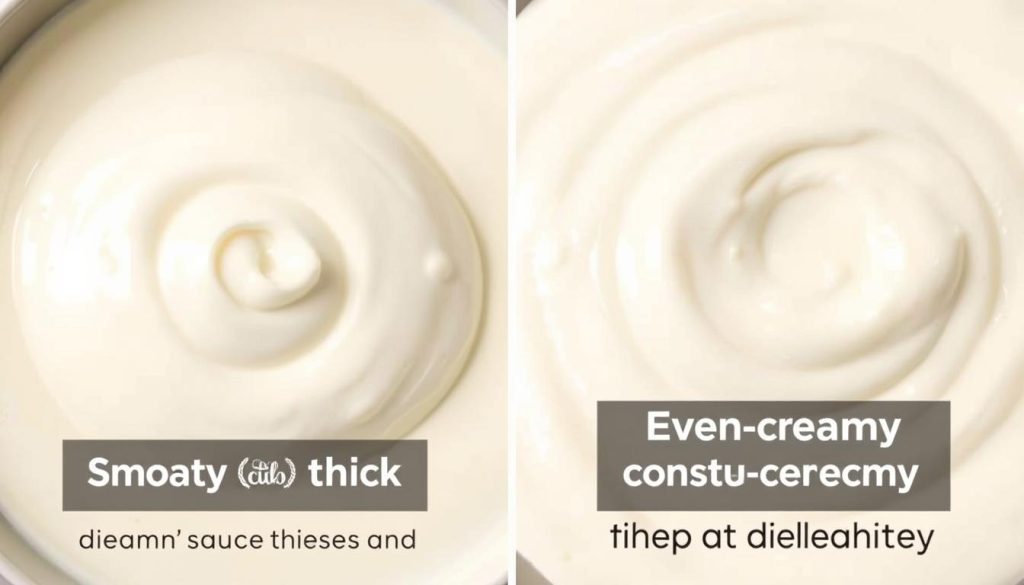 Creamy White Sauce Consistency Guide