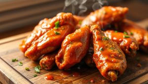 Crispy Baked Buffalo Hot Wings