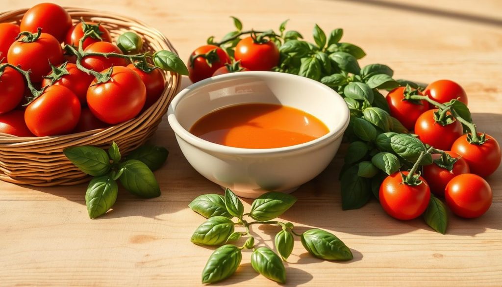 Fresh Tomato Soup Ingredients