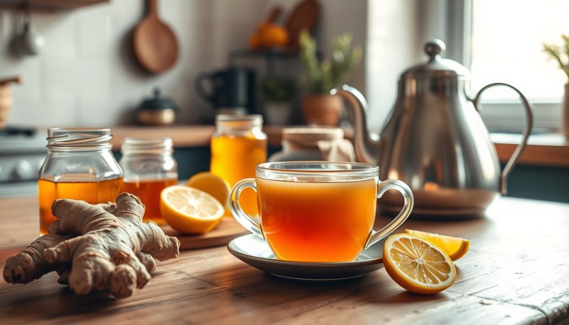 How to Make Perfect Ginger Honey Tea at Home