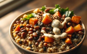 Quinoa Bowls with Lentils