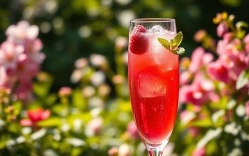 Raspberry Prosecco Cocktail