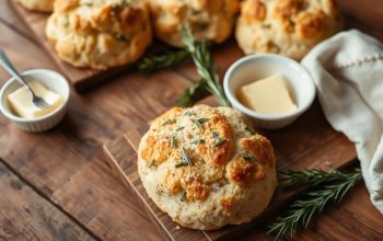 Rosemary Parmesan Scones