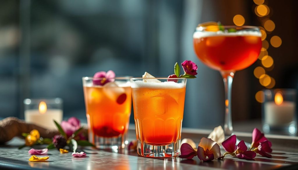 Seasonal Romantic Cocktails