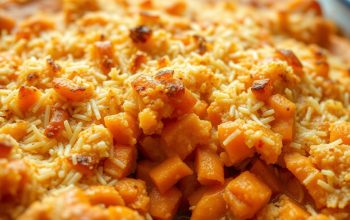 Sweet Potato Casserole with Parmesan