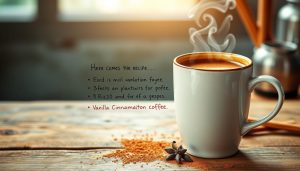 Vanilla Cinnamon Coffee