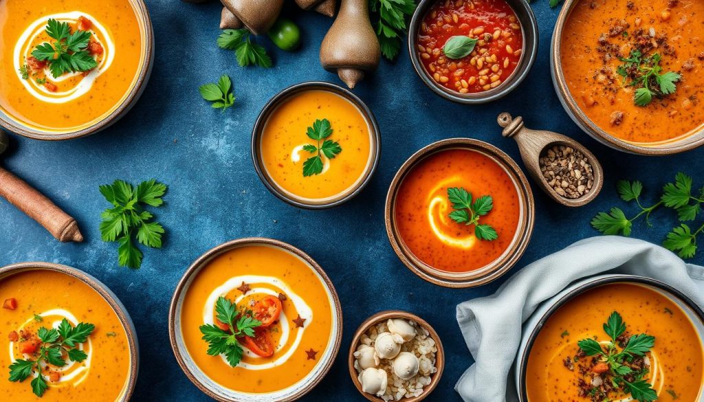 Vegan Soup Variations